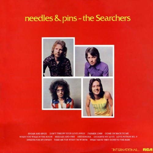 The Searchers - 1972 Needles & Pins (Second Take) - LP  - 5 kr.